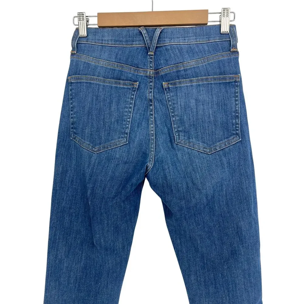 Veronica Beard Carly‎ High Waist Kick Flare Jeans Sunrise 26